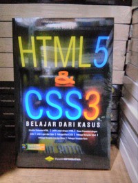 HTML 5 & CSS3 BELAJAR DARI KASUS